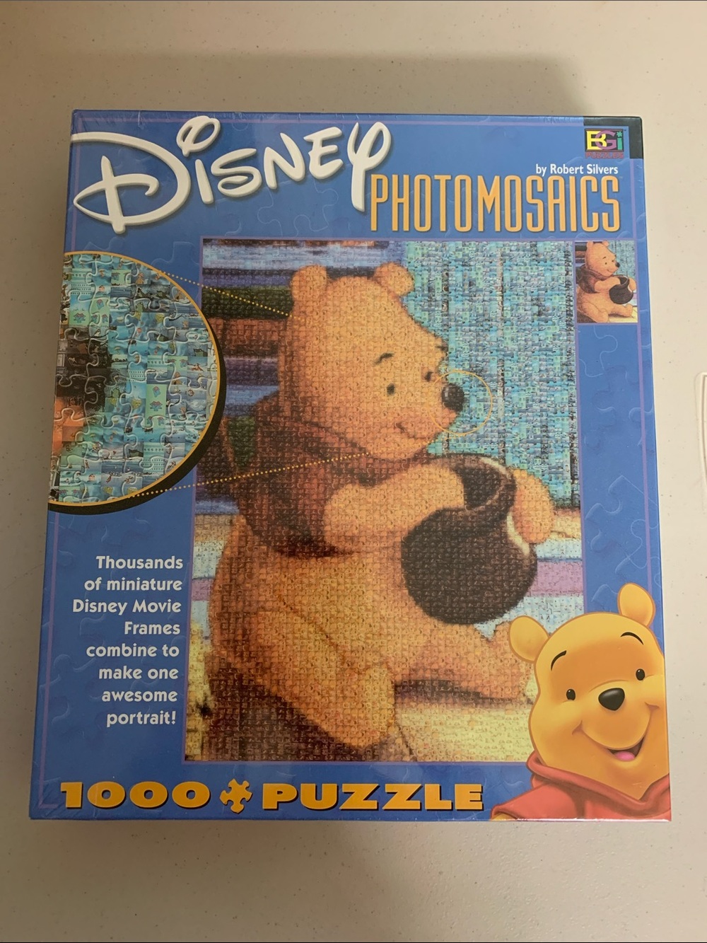 Disney Photomosaics Winnie The Pooh 1026 Piece Jigsaw Puzzle